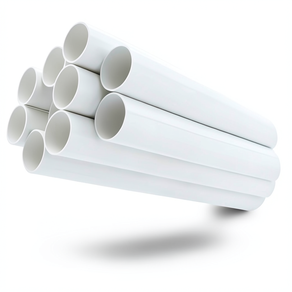 مواسير UPVC مقاس 3 إنش سمك 5.49 مم لون أبيض