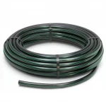 لفة أنابيب بلاستيك HDPE ضغط  9.8 بار [PE 63] قطر خارجي 140 مم  SDR 9  لون اسود مع خط اخضر | مصنع المنى