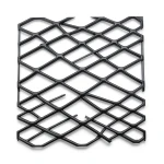 Hot Rolled Black Steel Expanded Metal Mesh Khaleeji 3 mm Thickness 1.22m Width 3m Length