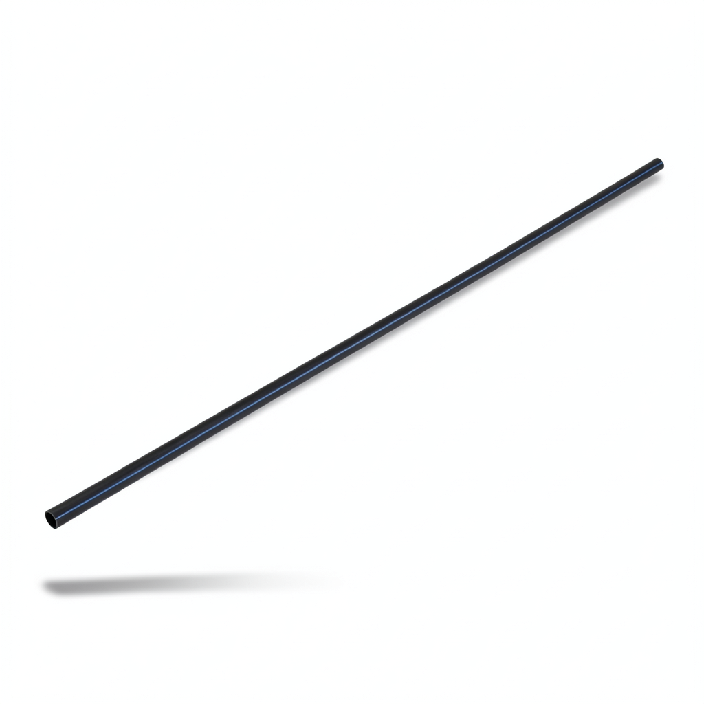 HDPE Pipes 20 Bar Pressure 12 mm OD 2 mm Thickness Black