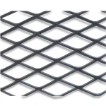 Hot Rolled Black Steel Expanded Metal Mesh Khaleeji Thickness 2.7 mm Width 1.22 m Length 6 m