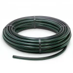 لفة أنابيب HDPE ضغط  15.7 بار [PE 63] قطر خارجي 16 مم  SDR 6  لون اسود مع خط اخضر | مصنع المنى