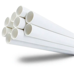 UPVC Pipes 3 Inch Thickness 5.49 mm White Color