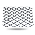 Hot Rolled Black Steel Expanded Metal Mesh Khaleeji 2.8 mm Thickness 1.22x1 m