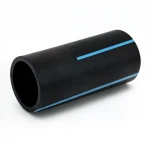 أنابيب HDPE الوطني لشبكات المياه ذات الضغط العالي  ضغط 10 بار قطر خارجي 90 مم سمك 4.3 مم لون اسود