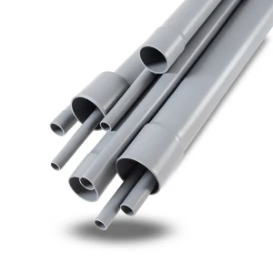 UPVC Pipes Outside Diameter 40 mm Thickness 1.8 mm Gray Color