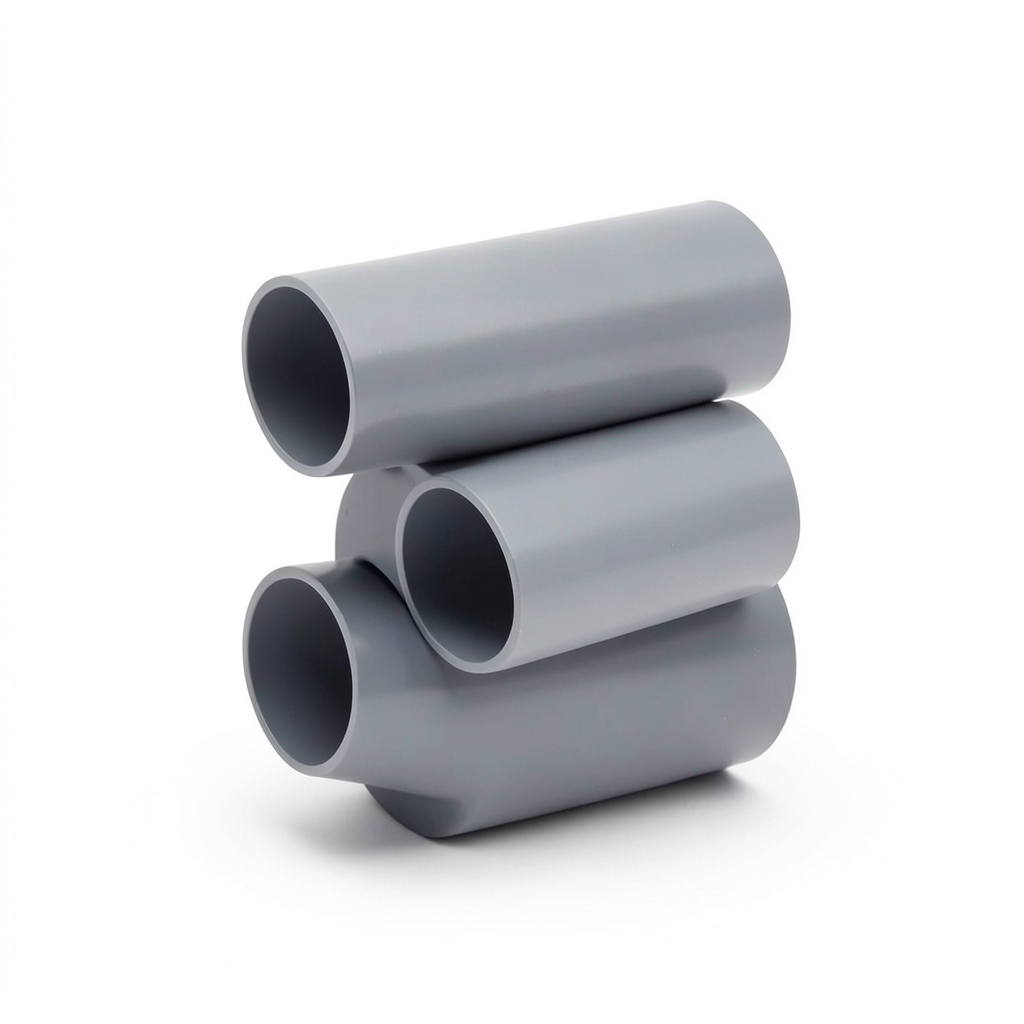 UPVC Pipes Outside Diameter 140 mm Thickness 4.1 mm Gray Color