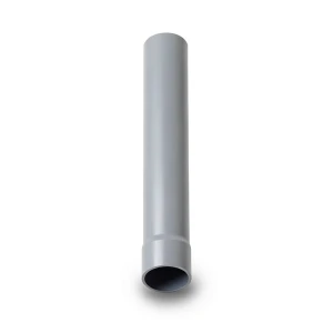 Al-Rajhi UPVC Pipe 6m Length 50mm OD 1.8mm Thickness Gray Industrial Grade