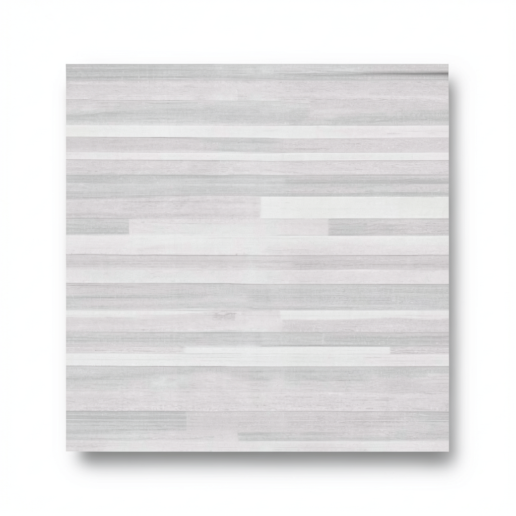 Italian Wooden Wallpaper 10m x 0.53m Pale Grey, Model 41238