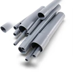 مواسير UPVC قطر خارجي 200 مم سمك 5.9 مم لون رمادي