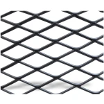 Hot Rolled Black Steel Expanded Metal Mesh Khaleeji 2.8 mm Thickness 5m Length 1.22m Width