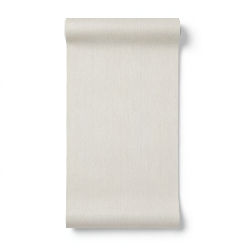 Italian Wallpaper Pale Beige Color Plain Design, Size 10mx0.53m