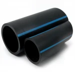 مواسير HDPE الوطني لشبكات المياه ذات الضغط العالي  ضغط 6 بار قطر خارجي 315 مم سمك 9.2 مم لون اسود
