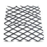 Hot Rolled Black Steel Expanded Metal Mesh 2.8 mm Thickness 7 m Length 1.22 m Width