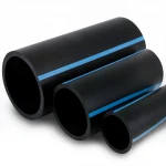 أنابيب HDPE الوطني لشبكات المياه ذات الضغط العالي  ضغط 10 بار قطر خارجي 355 مم سمك 16.9 مم لون اسود