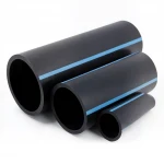 NPF HDPE Pipes for High Pressure Water Networks   Pressure 10 Bar Outside Diameter 400 mm Thickness 19.1 mm Color Black