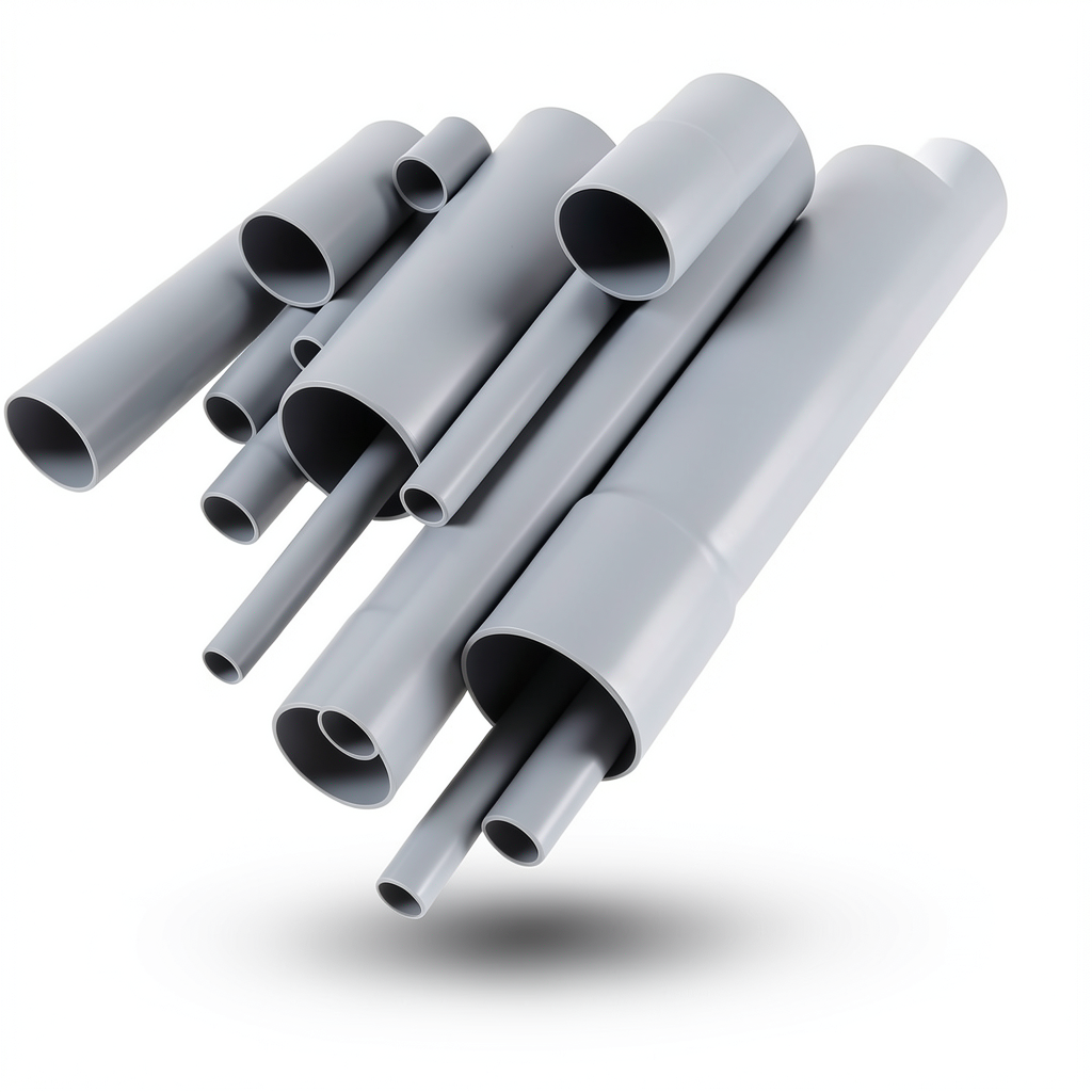 UPVC Pipes Outside Diameter 315 mm Thickness 9.2 mm Gray Color