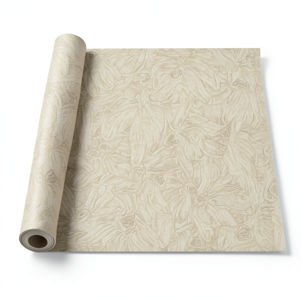 Italian Wallpaper Pattern Design 10m x 1.06m, Beige Color