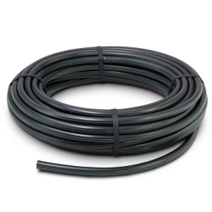 لفة أنابيب بلاستيك HDPE ضغط 10 بار PE 63 قطر خارجي 75 مم SDR 11 أسود