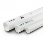 مواسير UPVC شركة الوطنيه ضغط 21.7 بار  مقاس 3 إنش سمك 6.58 مم اللون ابيض   