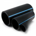 NPF HDPE Pipes for High Pressure Water Networks   Pressure 10 Bar Outside Diameter 50 mm Thickness 2.4 mm Color Black