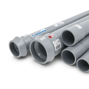 UPVC Pipes Nominal Pressure 20 Bar Outside Diameter 450 mm Thickness 33.1 mm Gray | Al Watania Plastics