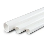 أنابيب UPVC جدول 40 مقاس 3.5 إنش سمك 5.74 مم لون أبيض