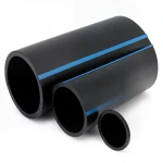 أنابيب HDPE الوطني لشبكات المياه ذات الضغط العالي  ضغط 10 بار قطر خارجي 75 مم سمك 3.6 مم لون اسود