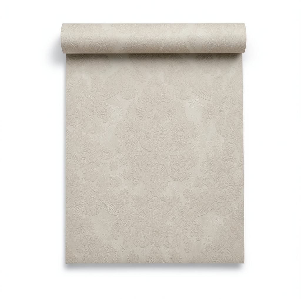 Italian Wallpaper Beige Color 10m x 0.53m, Model 21119