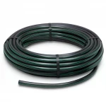 لفة أنابيب بلاستيك HDPE ضغط  15.7 بار [PE 63] قطر خارجي 110 مم  SDR 6  لون اسود مع خط اخضر | مصنع المنى
