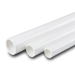 أنابيب UPVC جدول 40 مقاس 5 إنش سمك 6.55 مم أبيض