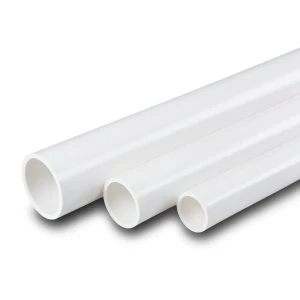 UPVC Pipes Schedule 40 Size 5 inch Thickness 6.55 mm White