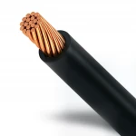 16mm Stranded Electric Wire 450/750 Rated Voltage, Copper Conductor, PVC Insulation, Black Color | Nohascom Factory