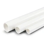 مواسير UPVC جدول 80 قطر خارجي 33.40 مم سمك 4.55 مم أبيض