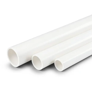 مواسير UPVC جدول 80 قطر خارجي 33.40 مم سمك 4.55 مم أبيض