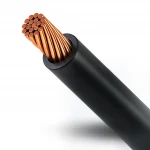 25mm Copper Stranded Electric Wire 450/750 volts, PVC Insulation, Black Color | Nohascom Factory