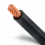 سلك كهرباء مجدول 16 ملم 450/750 فولت، موصل نحاس عزل PVC لون اسود | نحاسكم العالمية
