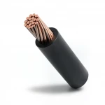 50mm2 Copper Stranded Electrical Wire 450/750V, PVC Insulation, Black Color | Nohascom Factory