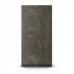 Patterned wallpaper, dark beige color, length 10 m, width 0.73m, model 56819