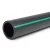HDPE Plastic Pipe Nominal Pressure 15.9 Bar PE 63 200 mm SDR 7.4 Black with Green Stripes - Image 1