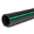 مواسير بلاستيك HDPE ضغط 15.9 بار [PE 63] قطر خارجي 250 مم SDR 7.4 لون أسود مع خط أخضر - Image 1