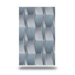 German Geometric Wallpaper 10m x 0.53m Gray, Model 10046-08