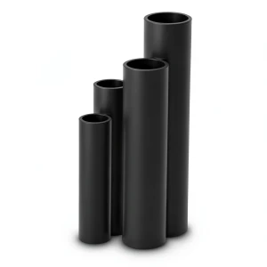 HDPE Pipes Nominal Pressure 20 Bar Outside Diameter 32 mm Thickness 5.4 mm Black