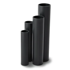 أنابيب HDPE ضغط 20 بار قطر خارجي 40 مم سمك 6.7 مم لون أسود