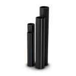 HDPE Pipes Nominal Pressure 20 Bar Outside Diameter 50 mm Thickness 8.3 mm Black