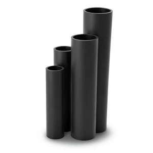 أنابيب HDPE ضغط اسمي 20 بار قطر خارجي 32 مم سمك 5.4 مم لون أسود