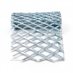 Galvanized Steel Expanded Metal Mesh  [Mazyoon] Thickness 2.3 mm Width 1.22 meter Length 6 meter | Bait Al Tatawor Factory