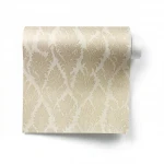 Patterned wall decoration, beige color, length 10 m, width 0.73 m, model 56847