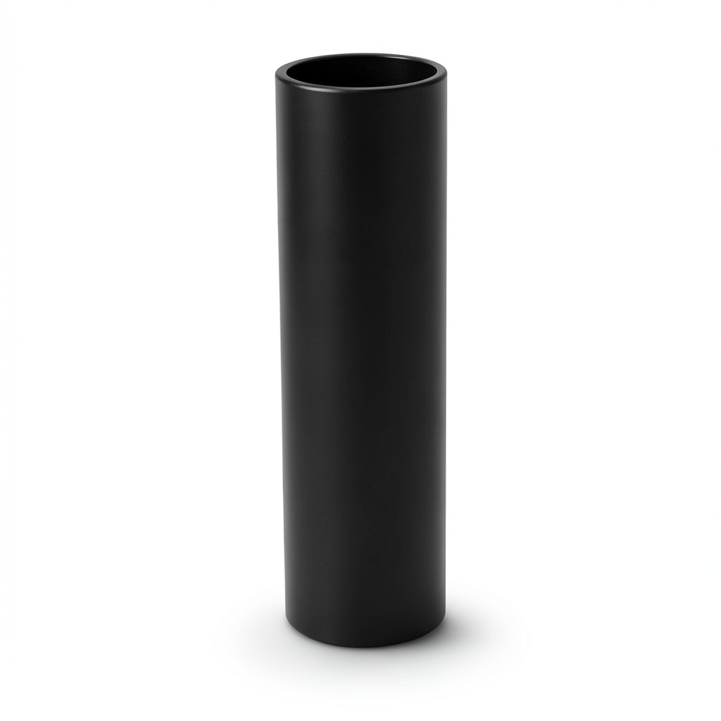 أنابيب HDPE ضغط 20 بار قطر خارجي 140 مم سمك 23.3 مم لون أسود