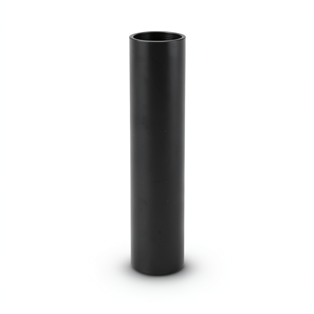 أنابيب HDPE ضغط 20 بار قطر خارجي 63 مم سمك 10.5 مم لون أسود